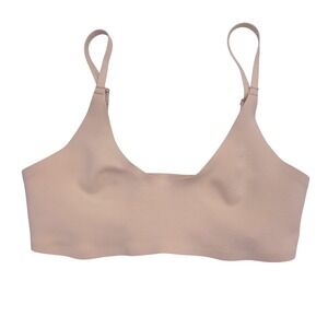 Free People Intimately Stella Scuba Bralette Scoop Neck Nude S Adjustable Straps